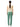 Issey Miyake Pleats Please August Colors High-Neck Top Off White-back side