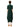 Issey Miyake Pleats Please V Dress Dark Green-back side