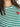 Comme Des Garçons Play Striped Red Heart T-Shirt Green-front detials