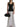 The Row Danel Top Black-with model