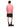 Acne Studios Women 1996 Logo T-Shirt Tango Pink-back side