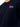 Comme Des Garçons Play Double Heart T-Shirt Navy-front detials