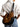 Ralph Lauren Large Polo ID Suede Bag Camal-with model