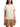 Moncler Women Crochet-Trimmed Cotton Logo T-Shirt Cream-front side