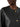 Detail view of Max Mara black leather jacket