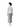 Issey Miyake Pleats Please Basics Skirt Grey-back side with model