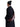 Lemaire medium croissant coated bag Choc Fondant-with model (1)