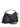Toteme T-Lock Grained Leather Top Handle Bag Black-back side