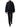 Side view of Studio Nicholson black relaxed-fit jacket