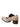 Uma Wang high ballet shoes Rose/ Black-back side