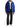 Bright blue Canada Goose hooded down jacket, full-length front look — 1744M-9841 at MINOX boutique, Oxford