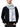 Burberry Women Wool Check Scarf Dive Blue-with men model