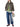 Weekend Maxmara Boxy-Fit Nappa Leather Jacket Kaki-with model