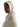 Lemaire Balaclava Hood Beige/Oat-with women model