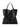 Bao Bao Issey Miyake black geometric tote bag with structured handles