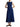 Ralph Lauren Panelled Dress East Side Royal-with model