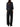 Back view of Studio Nicholson black wide-leg trousers