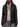 Black Canada Goose lightweight hooded down jacket worn open over a cream knit — 2220L-9061 at MINOX boutique, Oxford
