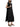 Toteme Tie-waist Jersey Dress Black-right side
