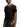 Moncler Women Sketch Logo T-Shirt Black-front detials