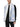 Burberry Women Wool Check Scarf Dive Blue-front side with men model