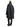 Toteme Car Coat Black-back sdie
