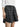 Toteme Monogram Silk Shorts Black-front detials