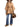 Moncler Women Padded Wool Cape Beige-with model