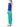 Issey Miyake Pleats Please Monthly Top Blue-left side