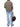 Acne Studios Men Wool Knit Polo Sweater Brown Melange-back side