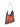 Coral-print triangular bag, side view showing the tartan trim — 2620115154184-352 at MINOX boutique, Oxford