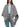 Burberry Reversible Check Wool Cape grey-with model