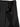 Close-up of the ruffle detail on the Acne Studios black satin skirt