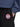 Close-up of the logo disc badge on black Canada Goose joggers — 1387M-9061 at MINOX boutique, Oxford