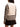 Close-up of the fabric and construction of Moncler ivory quilted gilet