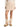 Moncler cream textured mini skirt shown from the back