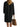 The Row Datima Coat Black-back side with model