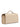 Savette symmetry pochette in grained leather Bone Bag-nack side