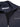 Collar and chest logo detail of a navy Acne Studios blouson — B90863-BG3 at MINOX boutique, Oxford