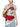 Acne Studios Graphic Rose T-Shirt Grey Red-front side