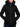 Black Canada Goose hooded down jacket, front view with hands in pockets — 3804W-9061 at MINOX boutique, Oxford