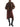 Lemaire Buttoned Skirt Acajou-with model