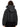 Back view of Canada Goose black hooded sweatshirt