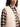 Detail view of Moncler ivory quilted gilet