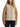 Model wearing the Barbour Dulsie ecru teddy gilet with dark trousers