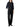 Model wearing Studio Nicholson black wide-leg trousers