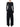 Detail view of Studio Nicholson black belted wide-leg trousers