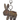 Barbour Animal Bag Charm Rabbit