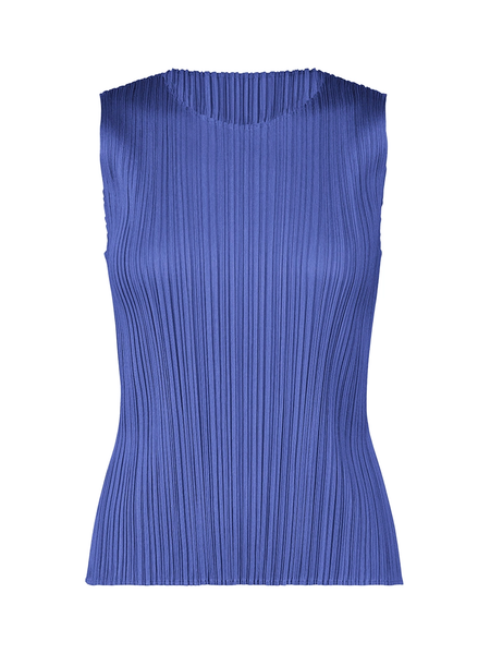 Issey Miyake Pleats Please Monthly Top Blue