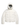 White Canada Goose cropped hooded puffer jacket, back view with cinched hood — 2088WT-9433 at MINOX boutique, Oxford